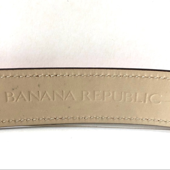 Banana Republic Italian Leather Belt Size S-M - Picture 4 of 8